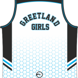 Greetland Girls Junior Basketball Vest White