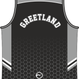 Greetland Junior Basketball Vest Black
