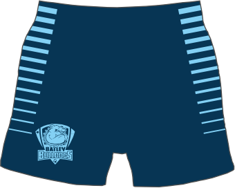 Batley Training Shorts Blue F
