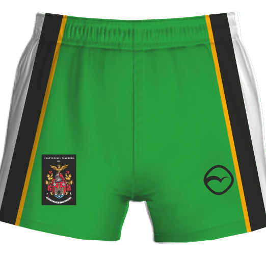 Castleford Masters green shorts