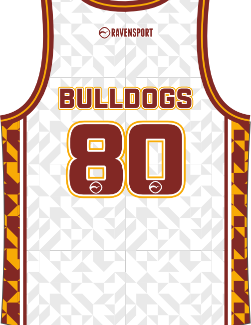 Batley Bulldogs Basketball Vest_2back